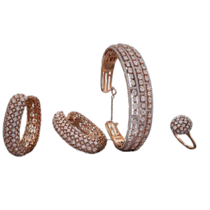 Trendy Diamond Earrings