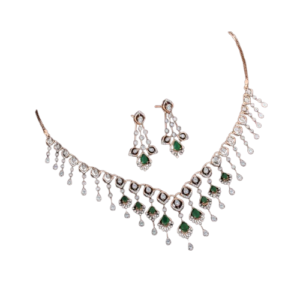 Classy Diamond Finish Necklace